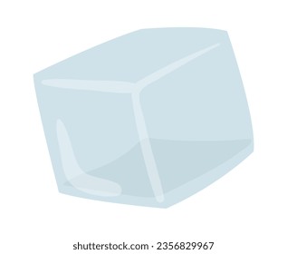 Ice Cube Icon Vector Illustration