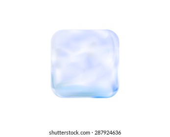 ice cube icon vector symbol illustration