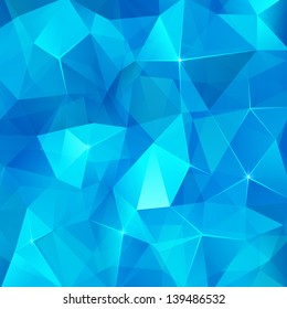 Ice Cubes  Abstract Vector Background