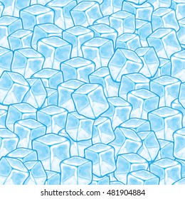 ice cubes background