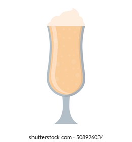 ice cup beverage isolated icon vector illustration design