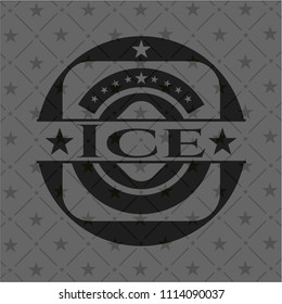 Ice dark emblem. Retro