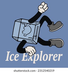 Ice Explorer With Ice Groovy Character