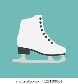 ice figure skate icon- vector illustration