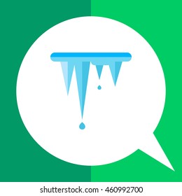 Ice flat icon