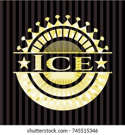 Ice gold emblem