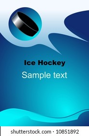 Ice hockey background