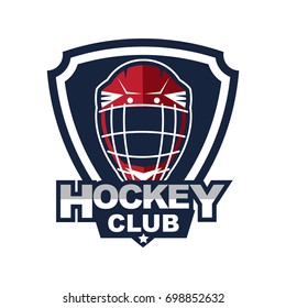 Ice Hockey badge, logo, emblem template