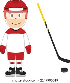 Ice hockey is a contact winter team sport played on ice skates, usually on an ice skating rink with lines and markings specific to the sport.