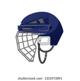 Casco de hockey sobre hielo - Ilustración estándar como archivo EPS 10