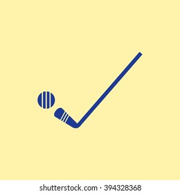 Ice Hockey Icon.