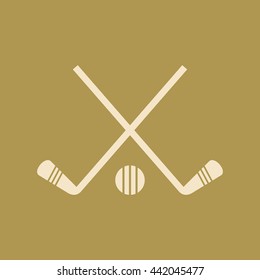 Ice Hockey Icon.