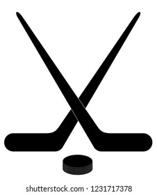 Ice Hockey icon vector eps 10