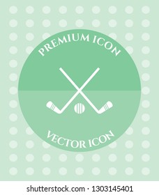 Ice Hockey Icon for Web. Application, Software & Graphic Design.