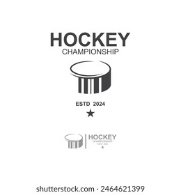 Logo, emblema, insignias, etiquetas y Elementos de diseño de Hockey sobre Hielo