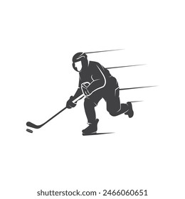 Logo, emblema, insignias, etiquetas y Elementos de diseño de Hockey sobre Hielo