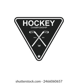 Ice Hockey logo, emblem, badges, labels and design elements