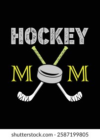 Ice Hockey Mom Digital Cutting Files