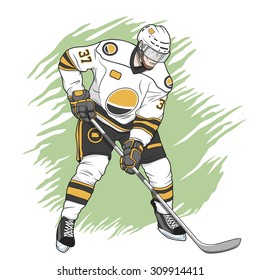 ice hockey player