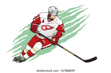 ice hockey player