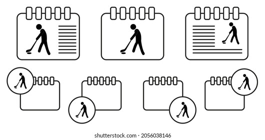 Ice hockey player icon. Silhouette of an athlete icon. Sportsman element icon. Premium quality graphic design. Signs, outline symbols collection icon for websites, web design on white background