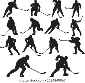 Ice Hockey Player, Winter Sports, Hockey Player, Hockey Stickers Cut Files