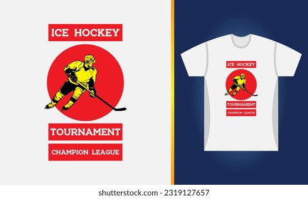 Eishockeyspezial T-Shirt-Design