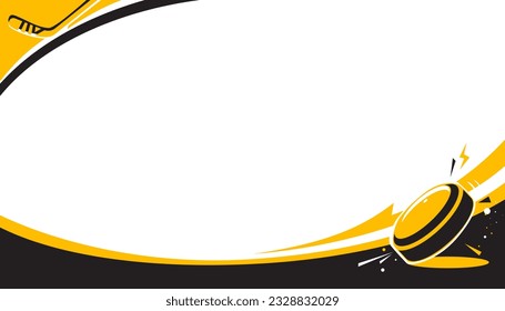 Ice hockey sport  abstract background design. Sports concept