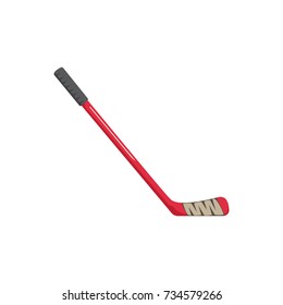 Ice Hockey Stick in colorful style vector symbol, stock illustration