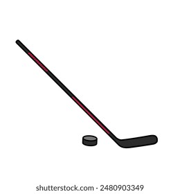 Ice Hockey : Ice Hockey Sticks and Pucks