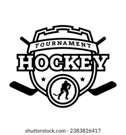Ice hockey, tournament. Logo emblem.