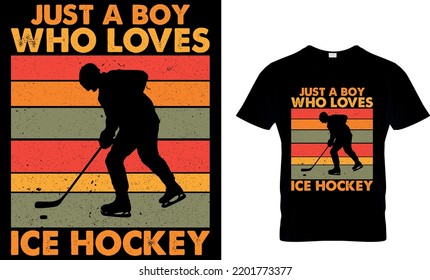 Ice Hockey Tshirt Design Vector Graphic Stock Vector (Royalty Free ...