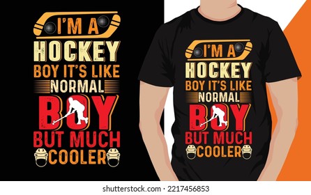 
Eis Hockey T-Shirt Design, Vektorgrafik. Ich bin ein Hockeyboy, der wie ein normaler Junge ist, aber viel kühler. Shirt-Design, T-Shirt-Design-Vektorgrafik, Trendy, Bekleidung, Eishockey, Retro, Spiel, Video


