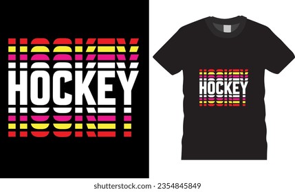 Ice hockey, typography Graphic T-Shirt design. Hockey player lover T-shirt Design vector, apparel, Game, video .Ice hockey T-shirt design vector Graphic illustration t-shirt design.