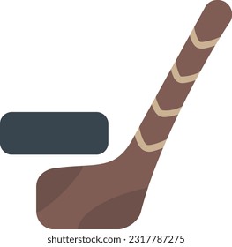 Ice Hockey Vector Icon Flat Style