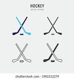 deportes vectores de hockey sobre hielo