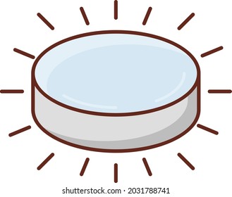 ice hockey Vector illustration on a transparent background. Premium quality symbols. Vector Line Flat color  icon for concept and graphic design.