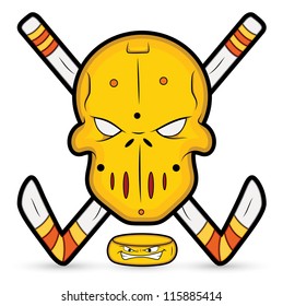 Ice Hockey Vector Mascot