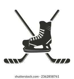 Ice Hockey Vector,  Sports illustration, Hockey, vector, Ice Hockey silhouette, silhouette, Sports silhouette, Game vector, Game tournament, Hockey Tournament, champions league,