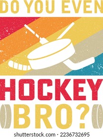 Ice hockey Vector t-shirt design