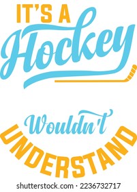Ice hockey Vector t-shirt design