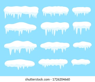 Ice illustration set / vector
