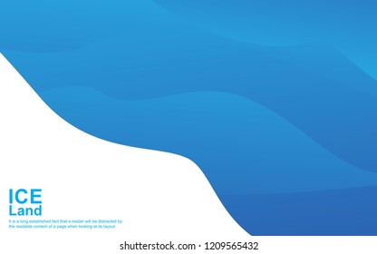 ice land background