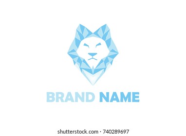 Ice lion logo