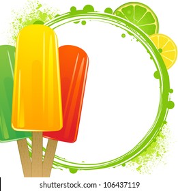 ice lolly border