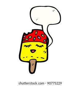 personaje de la caricatura de ice lolly