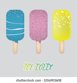 ice lolly, ice cream