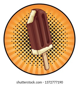 ice lolly icon round icon