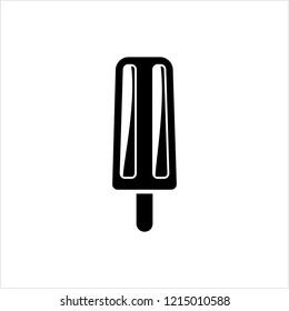 Ice Lolly Icon Vector Art Illustration