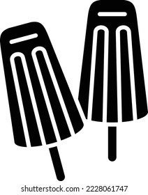 Ice Lolly vector icon. Can be used for printing, mobile and web applications.